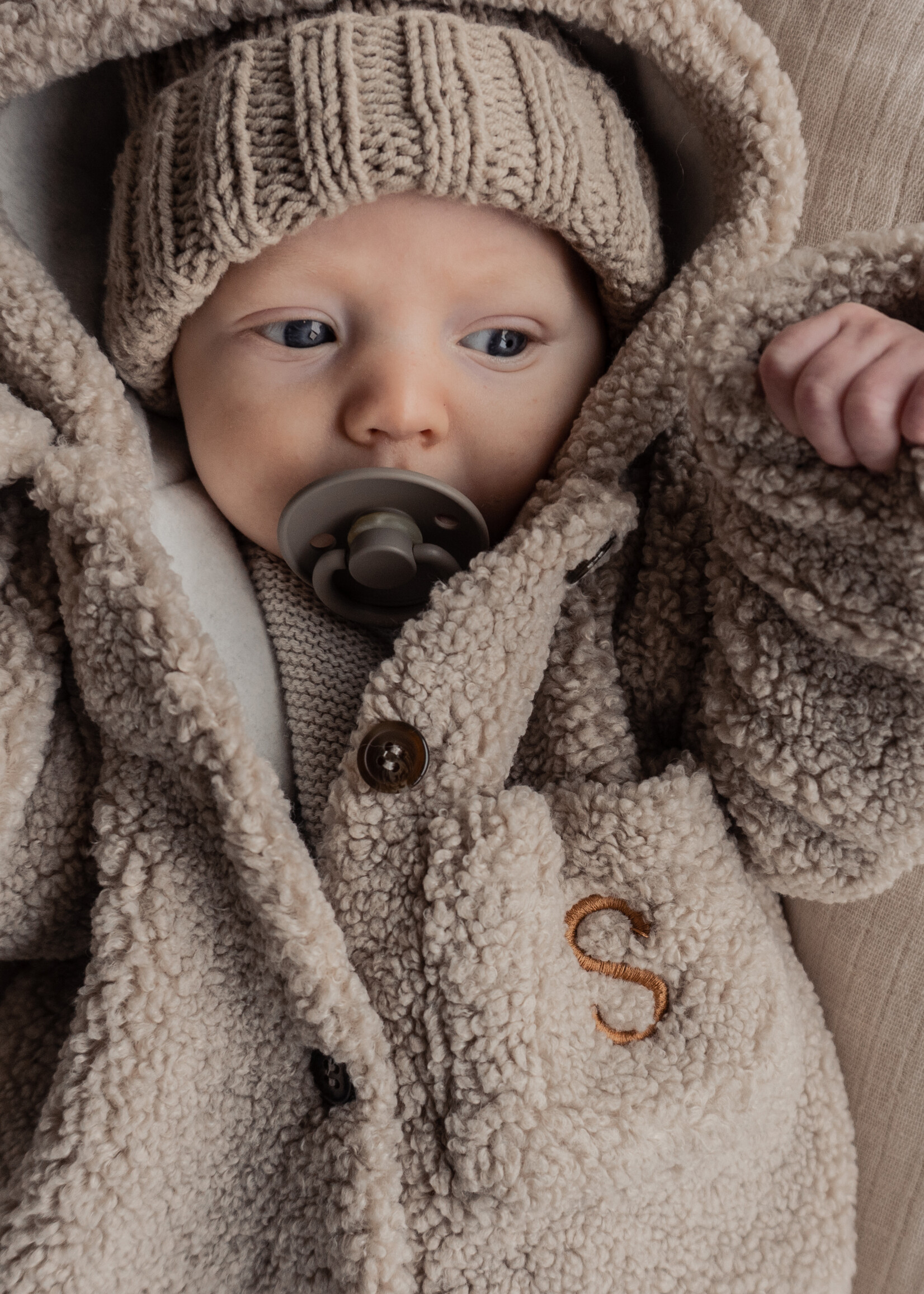 Atelier POMME TINY TEDDY PADDY JACKET