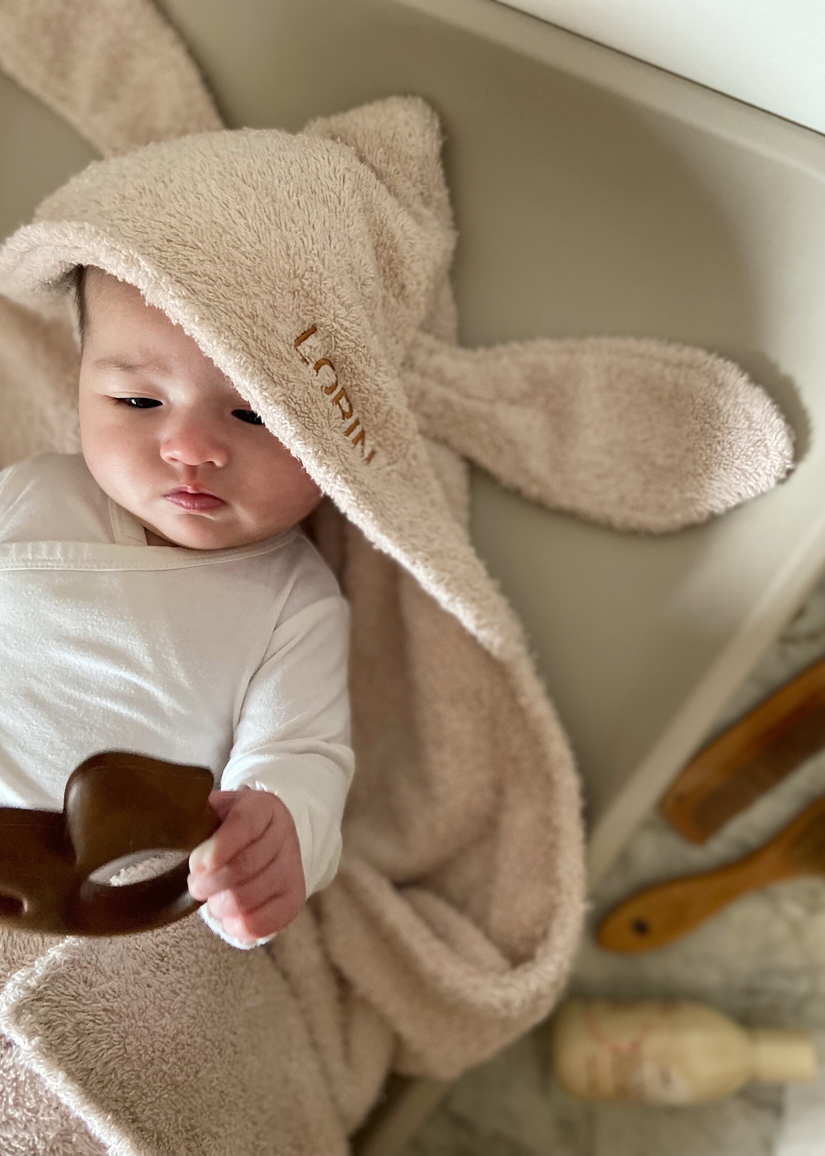 Atelier POMME BUBBLY BATH CAPE