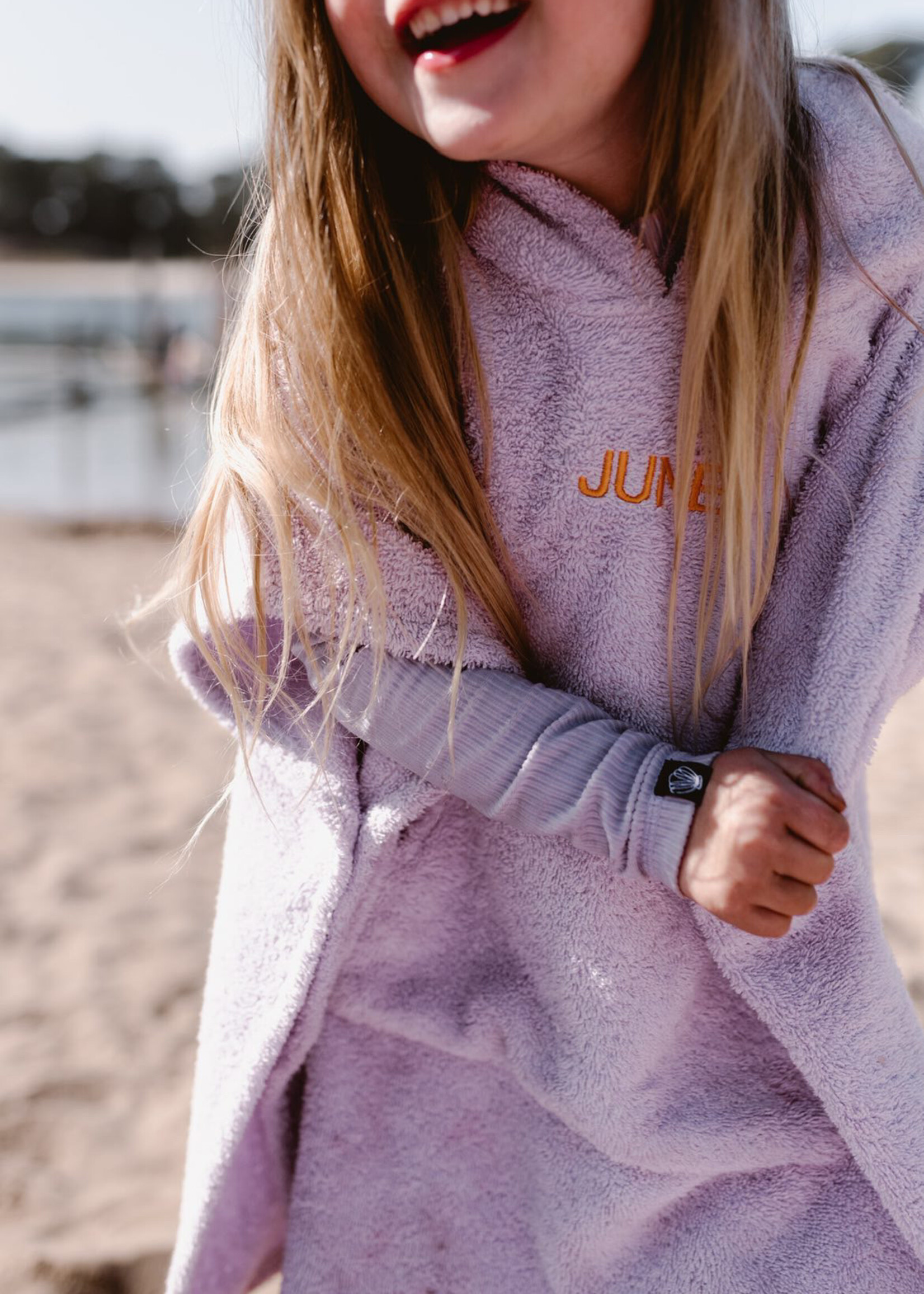 Atelier POMME BUBBLY PONCHO - LUCKY LILA