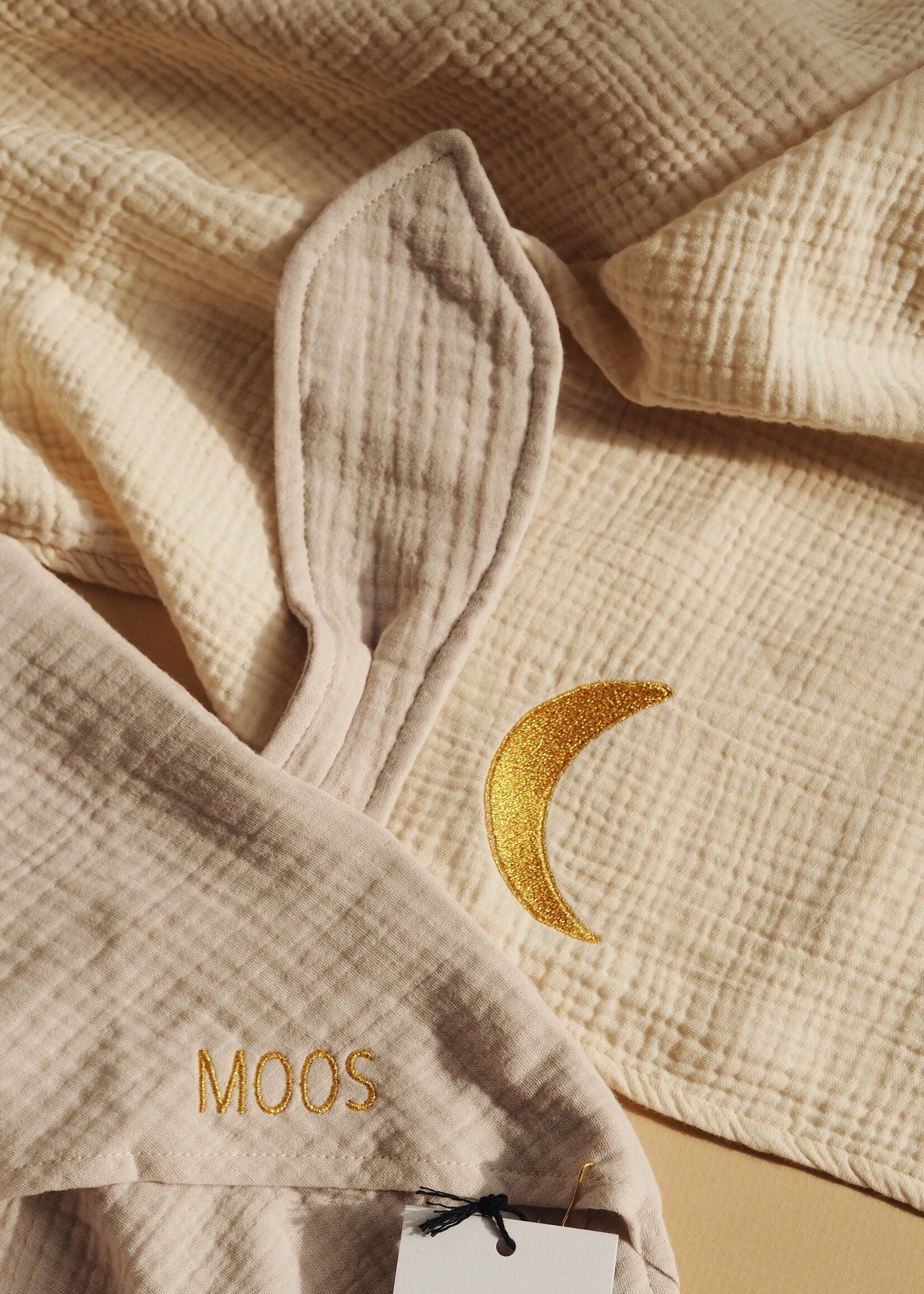 Atelier POMME BATH CAPE - BONJOUR BEIGE