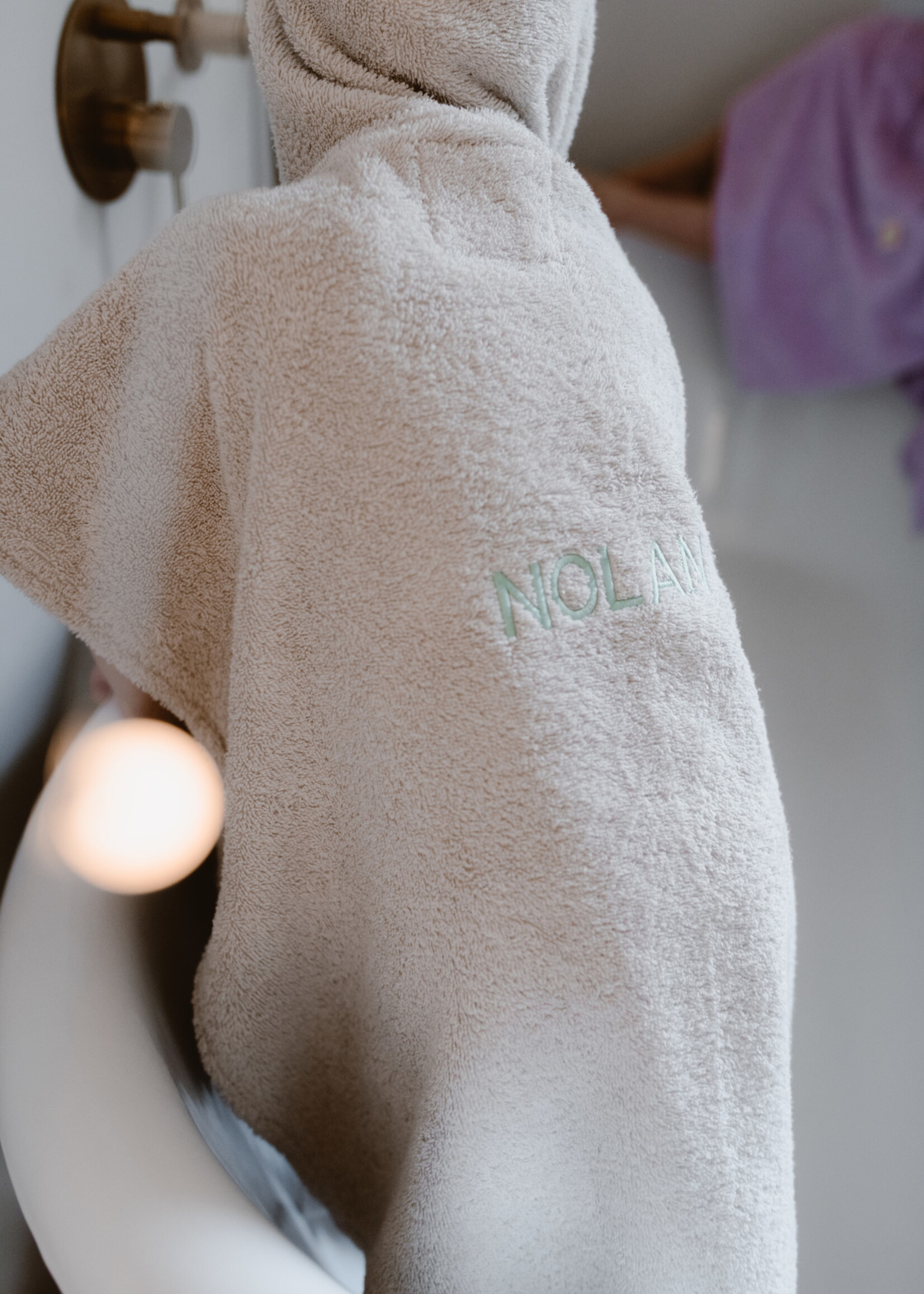 Atelier POMME BUBBLY PONCHO - BONJOUR BEIGE