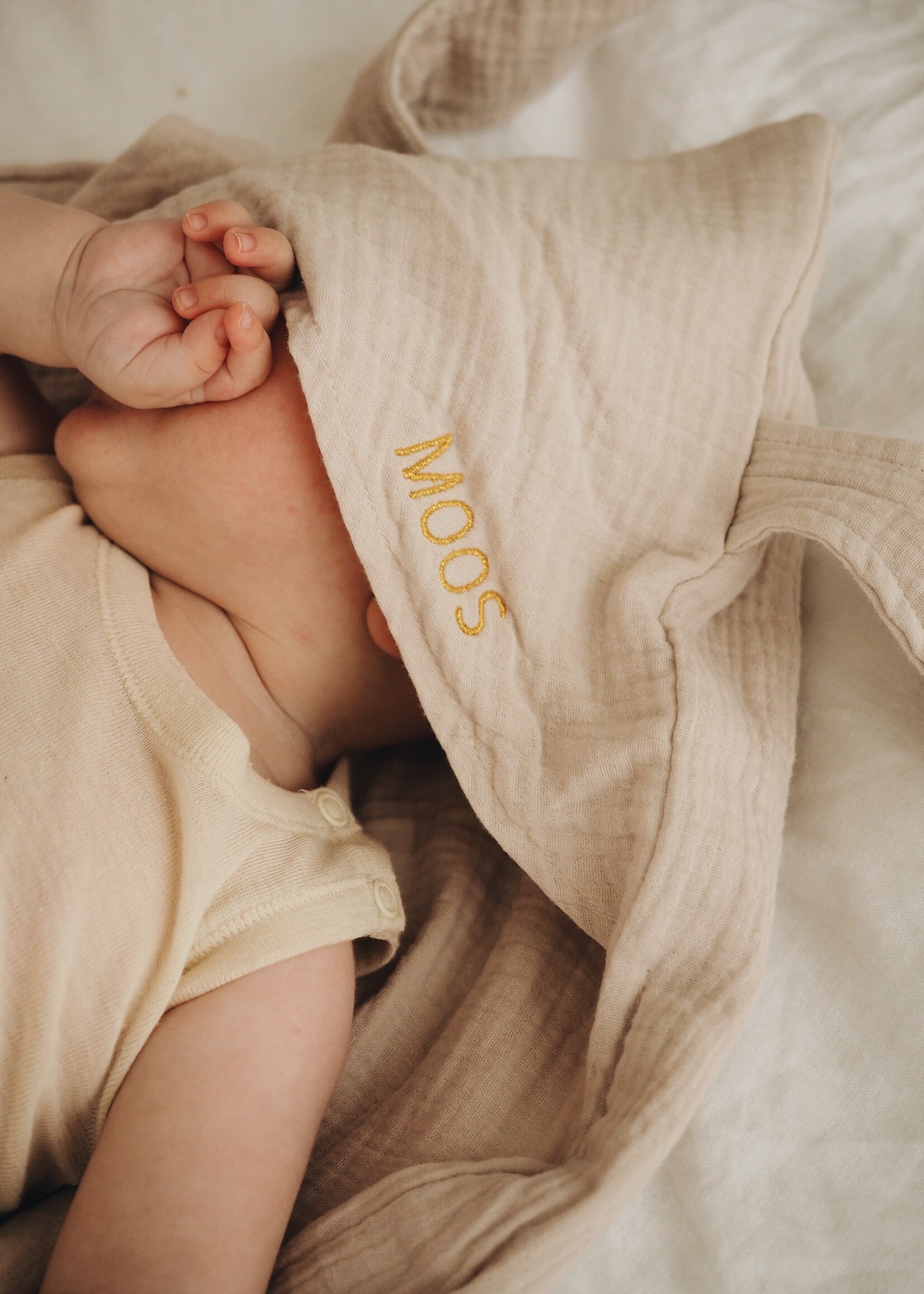 Atelier POMME BATH CAPE - BONJOUR BEIGE