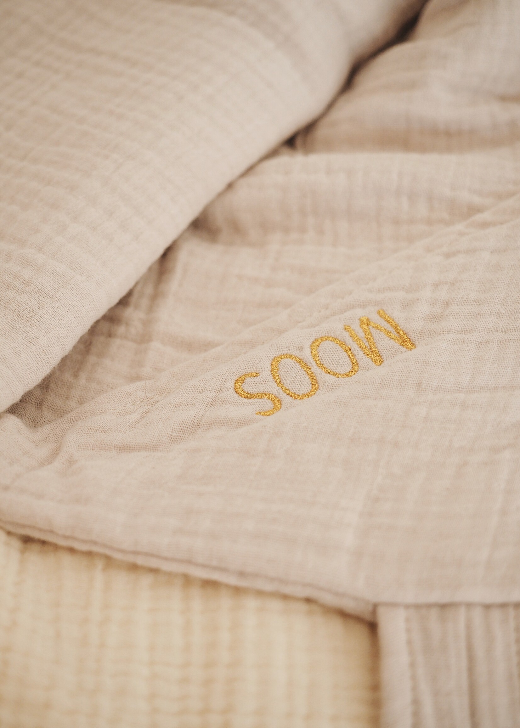 Atelier POMME BATH CAPE - BONJOUR BEIGE