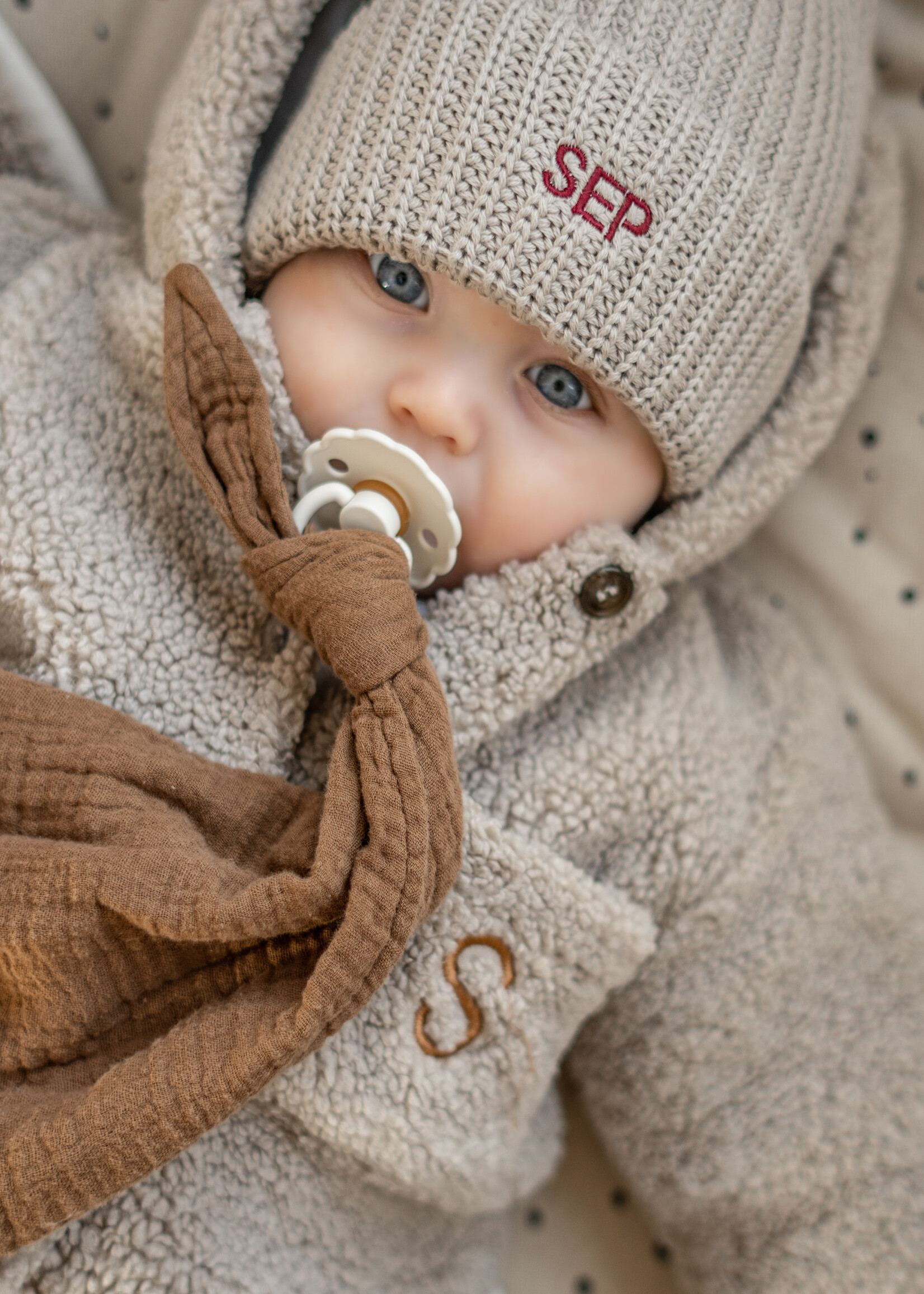 Atelier POMME TINY TEDDY PADDY JACKET