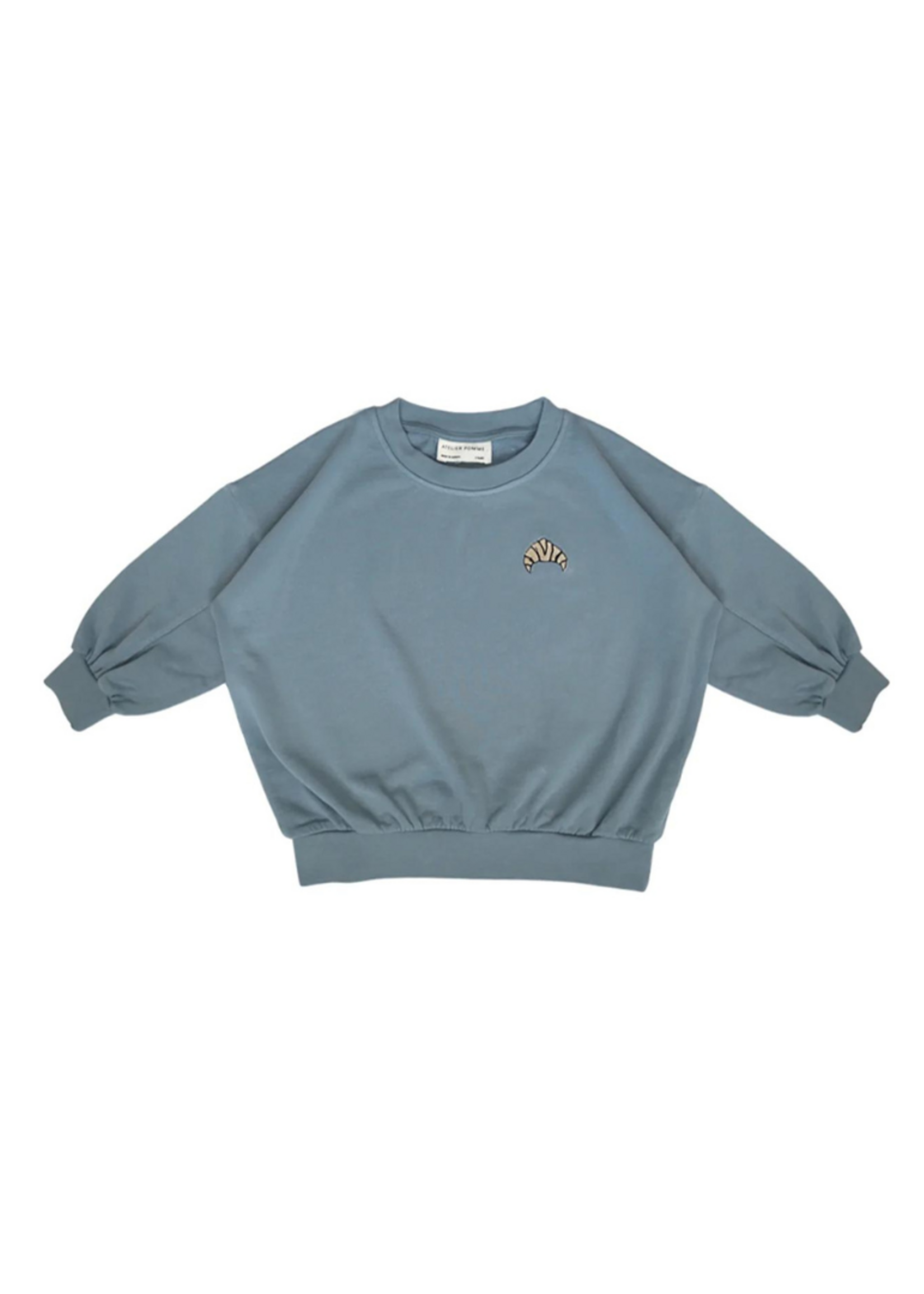 Atelier POMME EASY SWEAT - MISTY BLUE