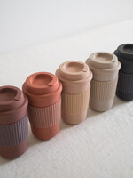 CINK BAMBOO TAKEAWAY COFFEE MUG - BEET