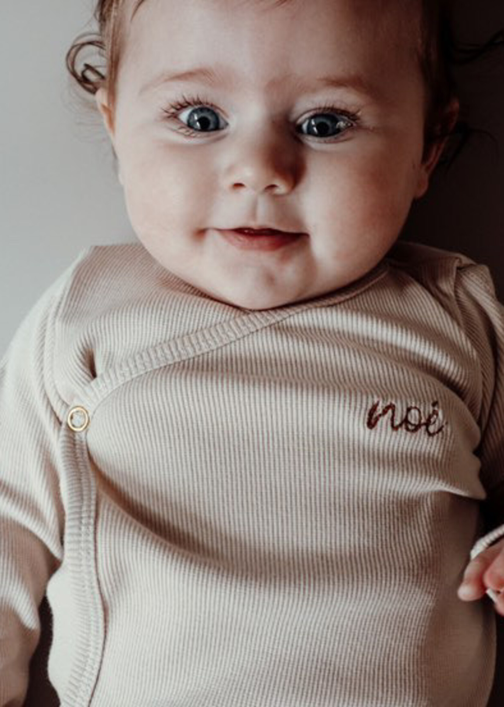 Atelier POMME ROMPER WRAP THE BABY - BONJOUR BEIGE