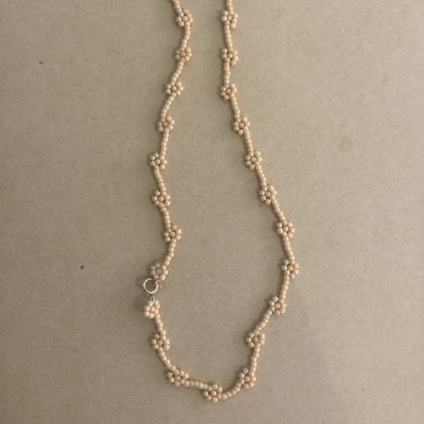 FLOREALE NECKLACE - BEIGE