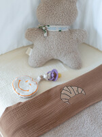Atelier POMME SWEET SHEET CRIB BETTER BROWNIE