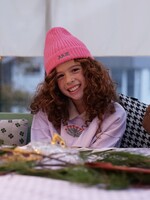 Atelier POMME ROCK THAT BEANIE  - BLOWY BUBBLEGUM