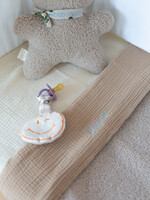 Atelier POMME SWEET SHEET CRIB FINE BROWN