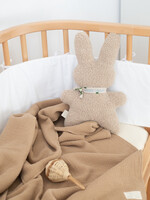 Atelier POMME CHUNKY BLANKET FINE BROWN - CRIB