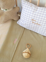 Atelier POMME SWEET SHEET COT GOING GREEN