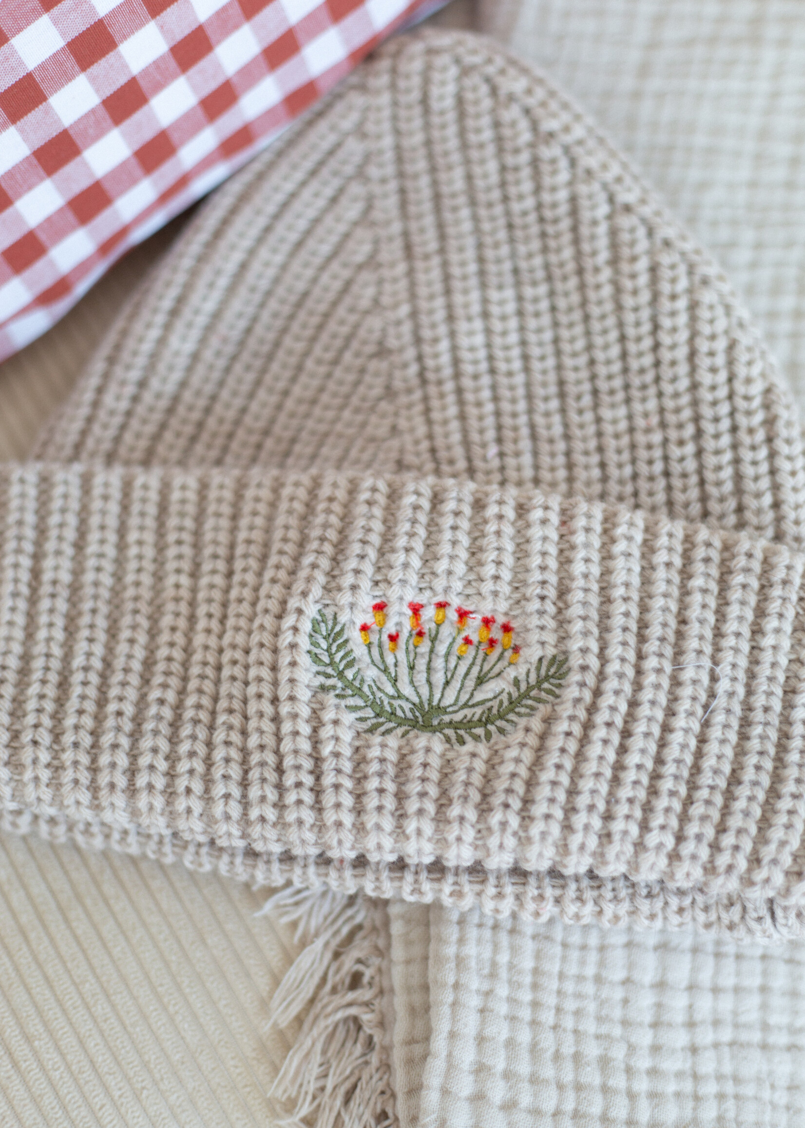Atelier POMME WMN - ROCK THAT BEANIE - BONJOUR BEIGE