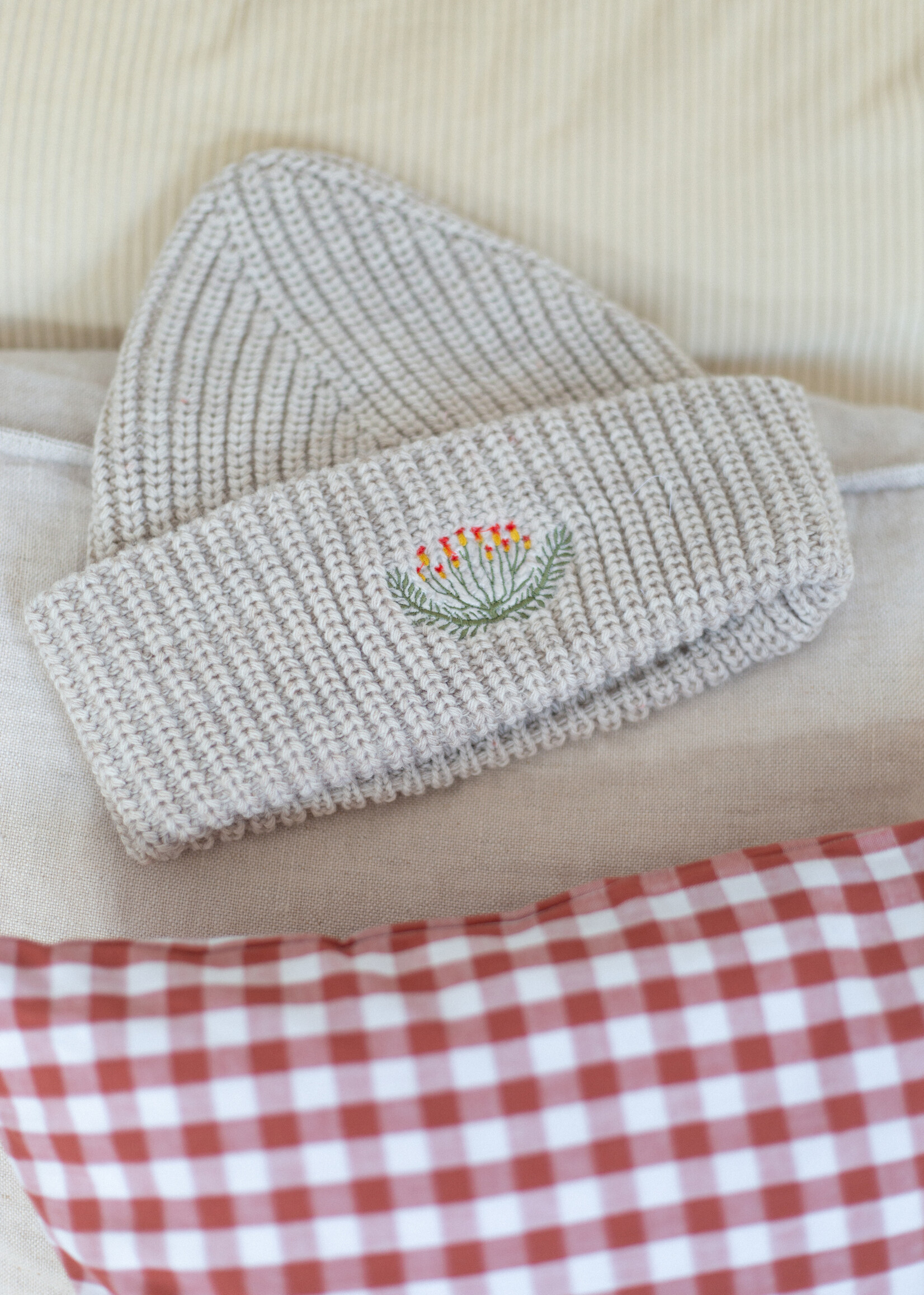 Atelier POMME WMN - ROCK THAT BEANIE - BONJOUR BEIGE