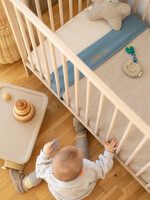 Atelier POMME SWEET SHEET COT MISTY BLUE