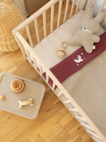 Atelier POMME SWEET SHEET COT CHERRY RED