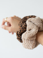 Atelier POMME WMN OVERSIZED LEOPARD SCRUNCHIE