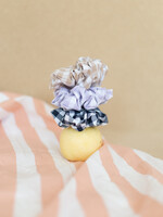 Atelier POMME MINI CHECKED-INN OVERSIZED SCRUNCHIE