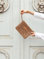 Atelier POMME THE FLAT POUCH  - LEOPARD