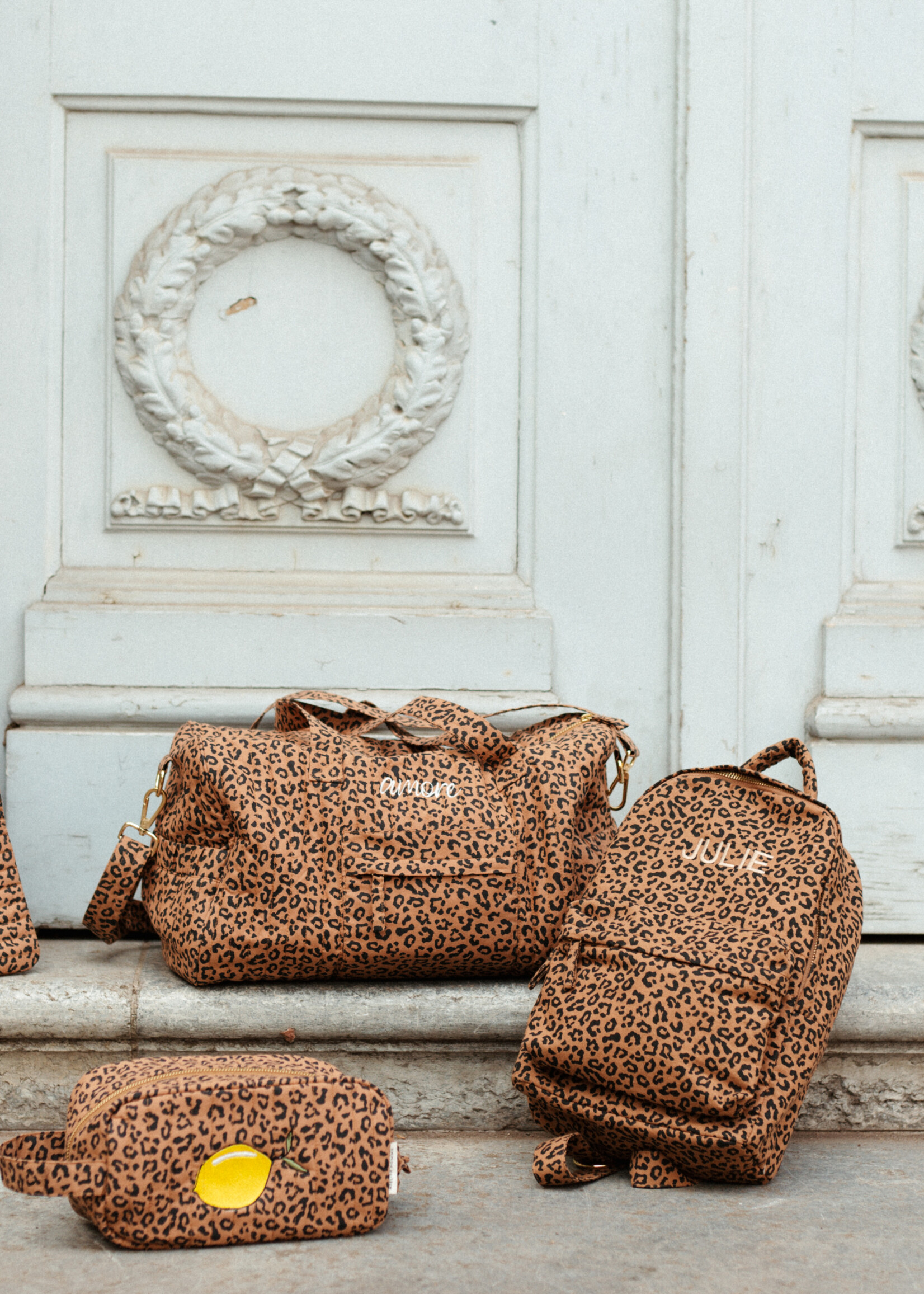 Atelier POMME THE PERFECT POUCH  - LEOPARD