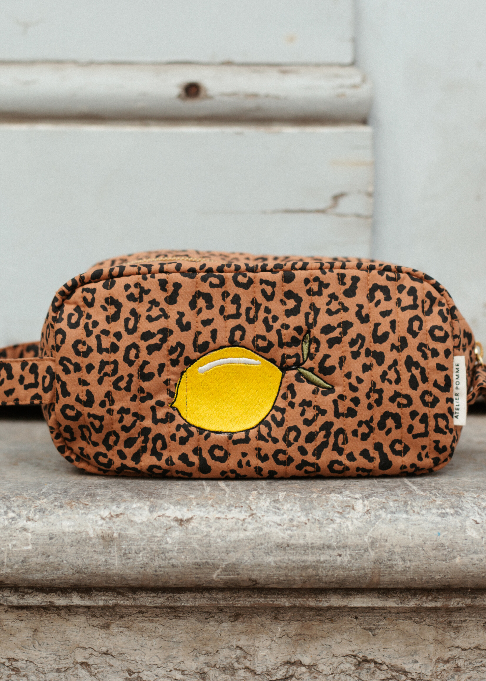 Atelier POMME THE PERFECT POUCH  - LEOPARD