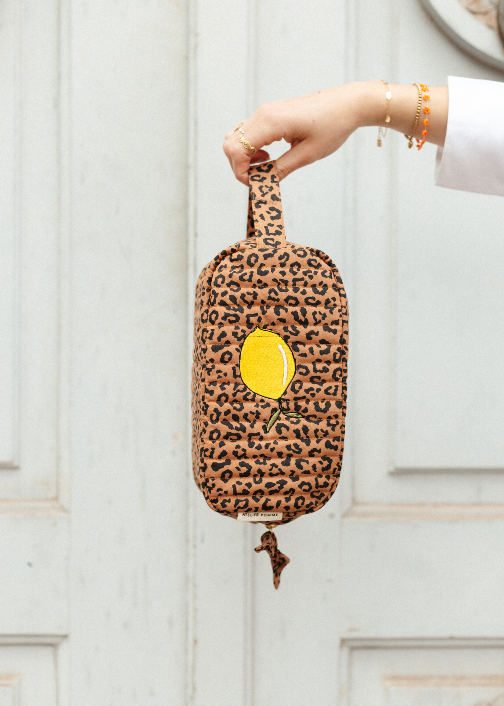 Atelier POMME THE PERFECT POUCH  - LEOPARD
