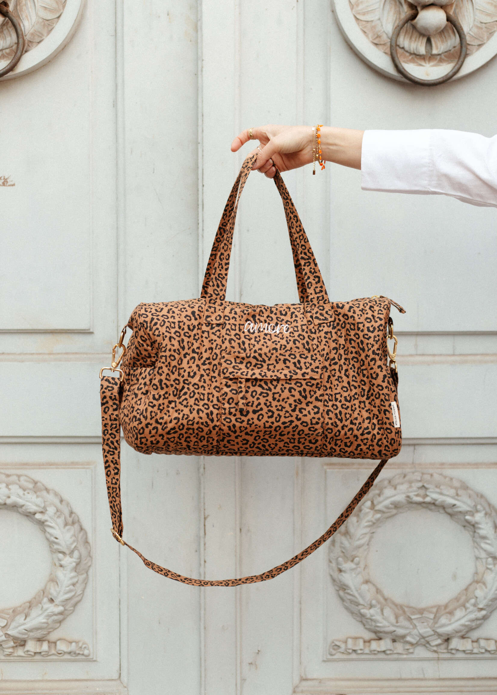 Atelier POMME THE (MOM) BAG - LEOPARD