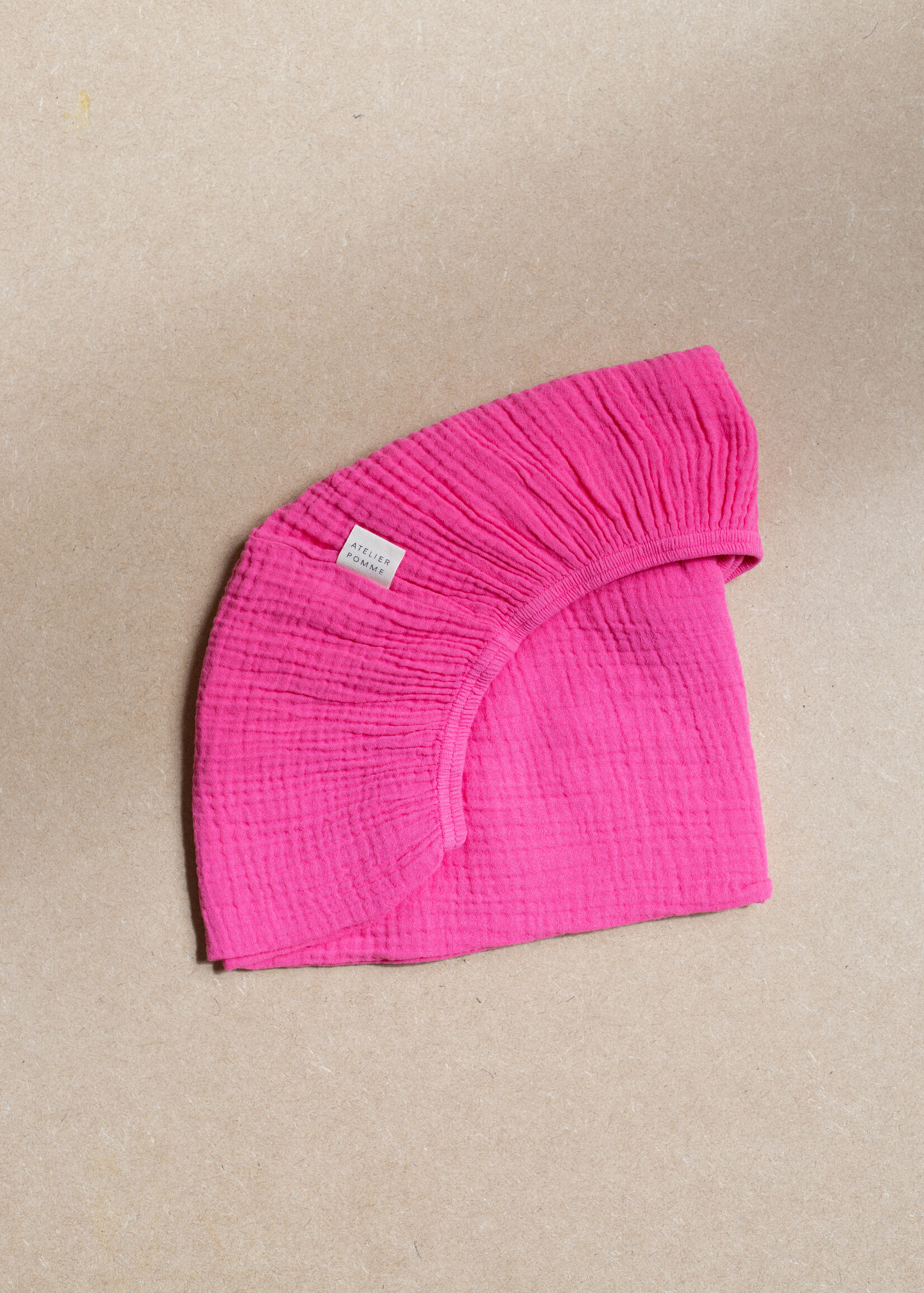 Atelier POMME SLEEP TIGHT FITTED SHEET CRIB - BLOWY BUBBLEGUM