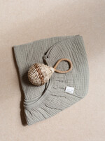 Atelier POMME SLEEP TIGHT FITTED SHEET CRIB - GOING GREEN