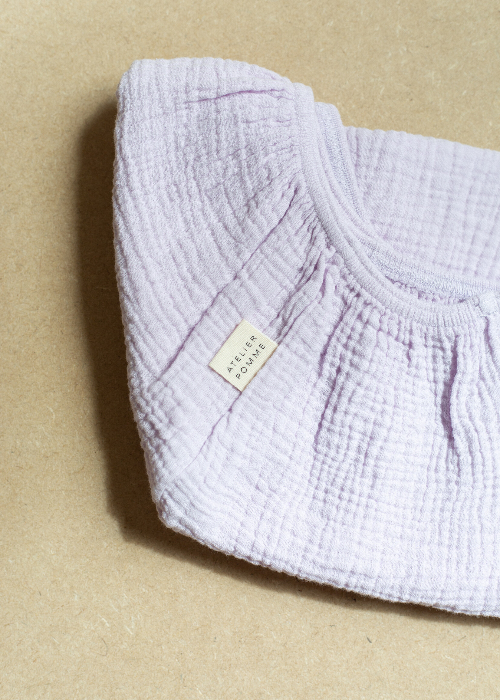 Atelier POMME SLEEP TIGHT FITTED SHEET CRIB - LUCKY LILA