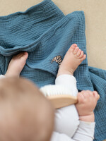 Atelier POMME BATH TOWEL - MISTY BLUE