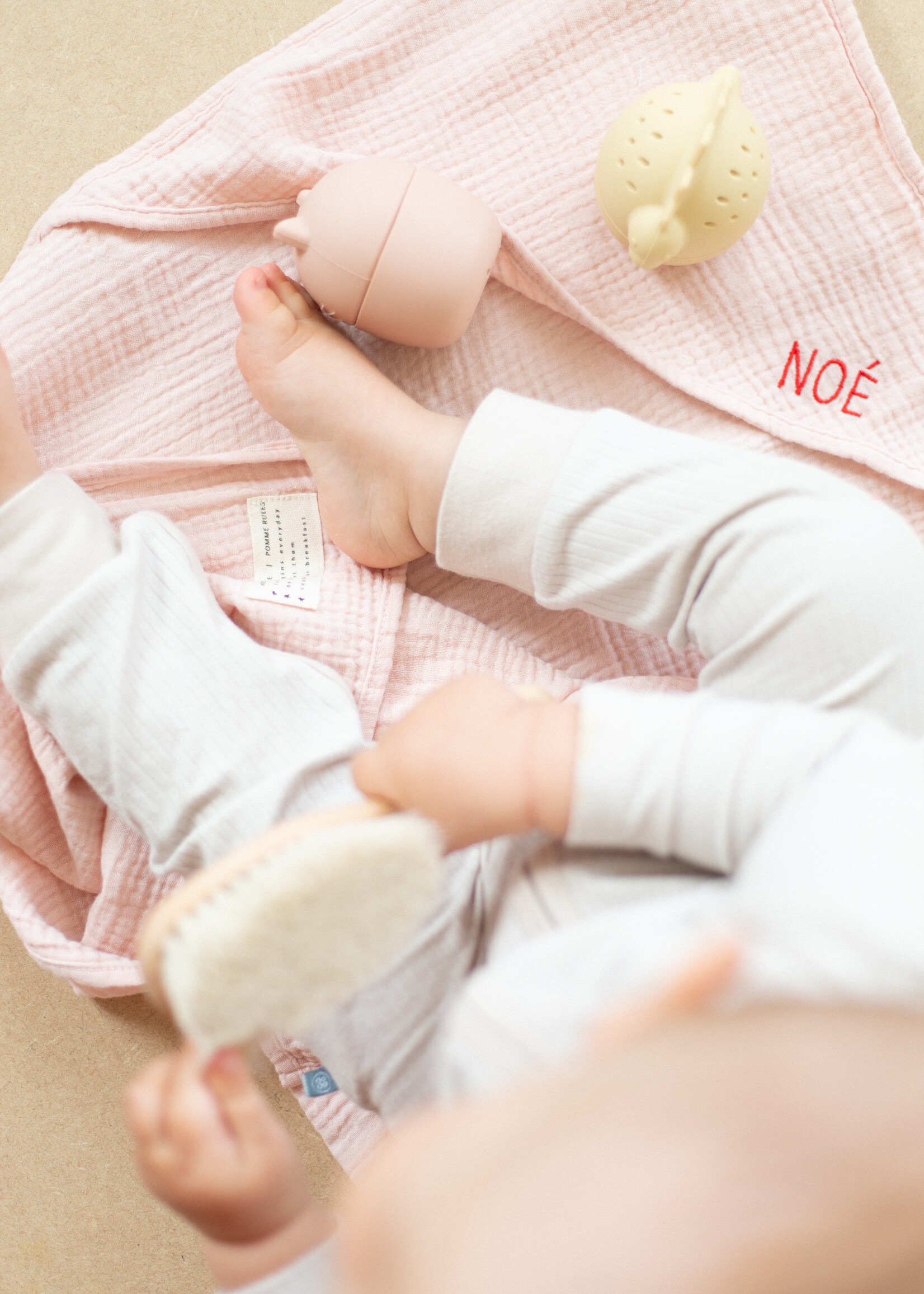 Atelier POMME BATH TOWEL - PINKY PROMISE