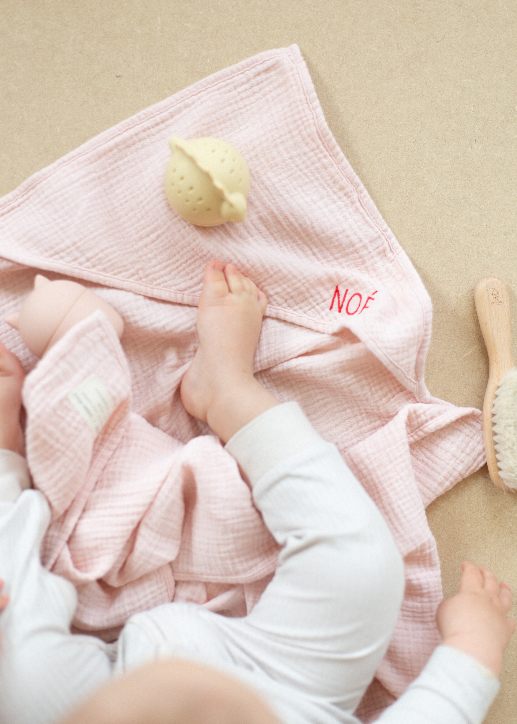 Atelier POMME BATH TOWEL - PINKY PROMISE