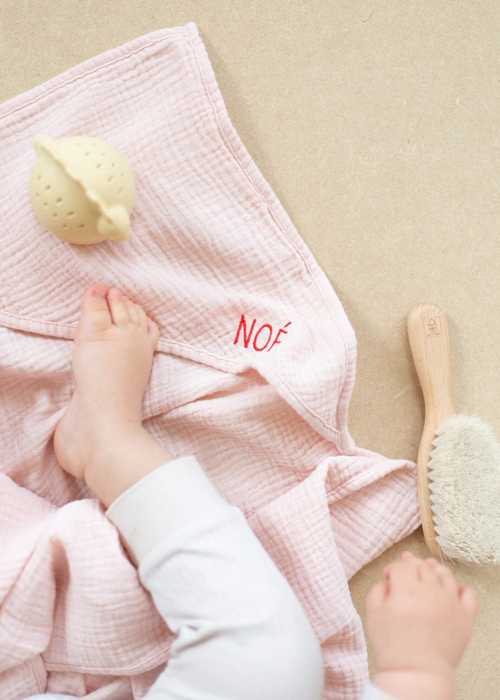 Atelier POMME BATH TOWEL - PINKY PROMISE