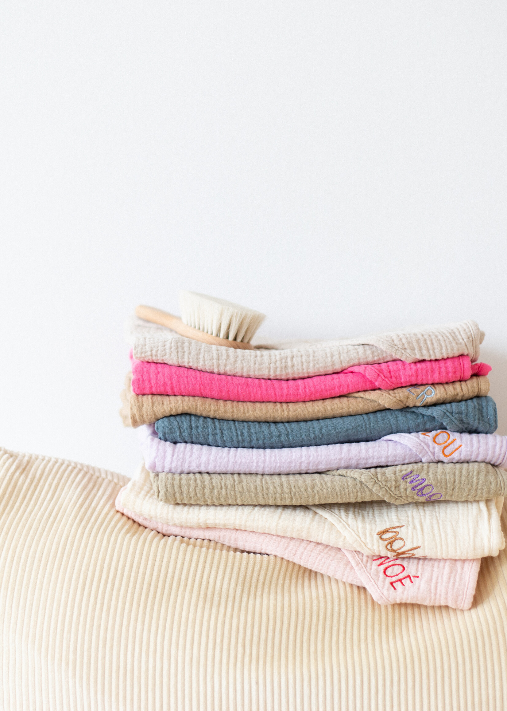 Atelier POMME BATH TOWEL - LUCKY LILA