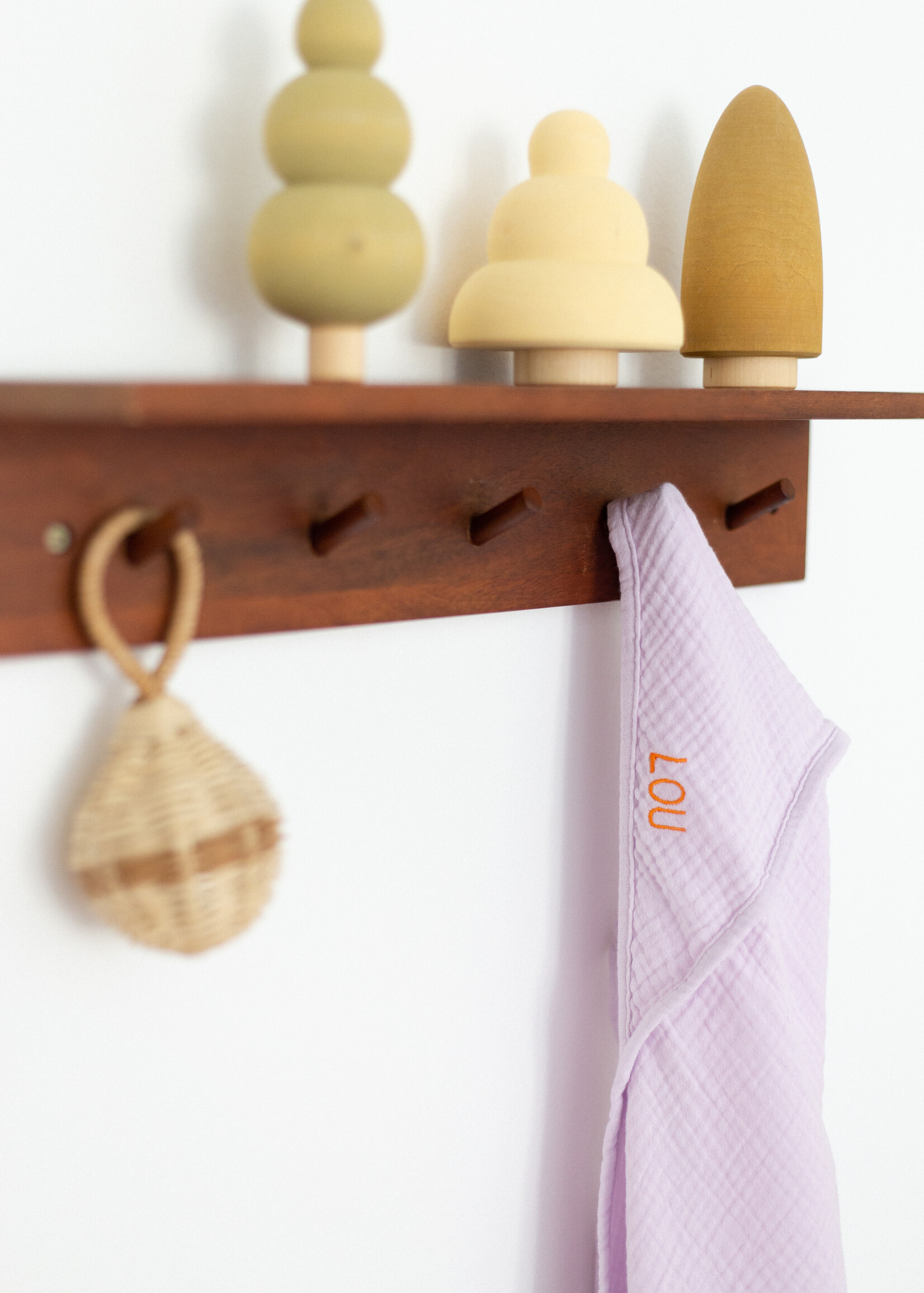 Atelier POMME BATH TOWEL - LUCKY LILA