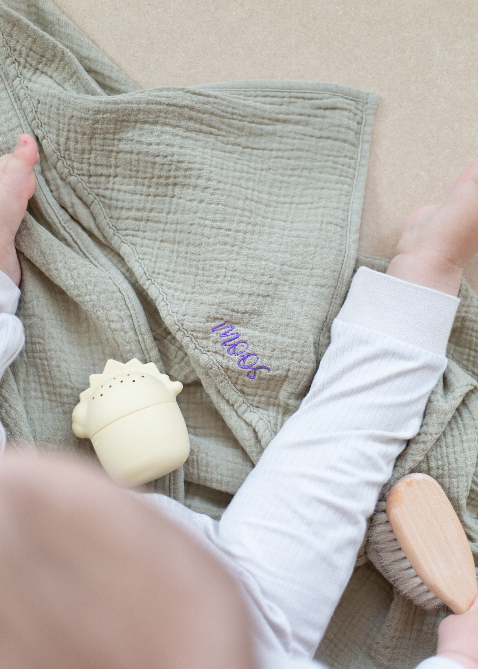 Atelier POMME BATH TOWEL - GOING GREEN