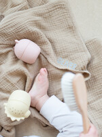 Atelier POMME BATH TOWEL - FINE BROWN
