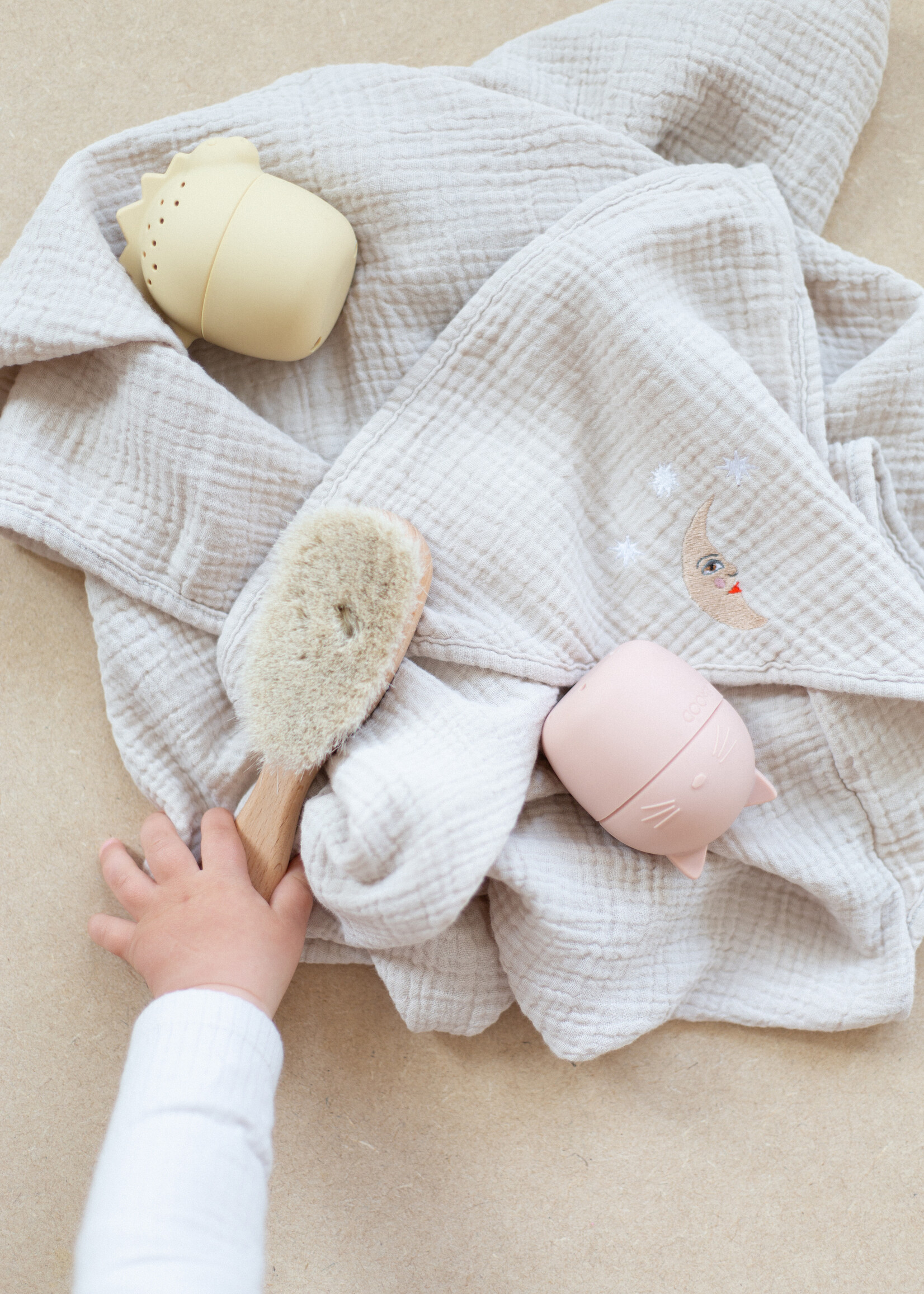 Atelier POMME BATH TOWEL - BONJOUR BEIGE