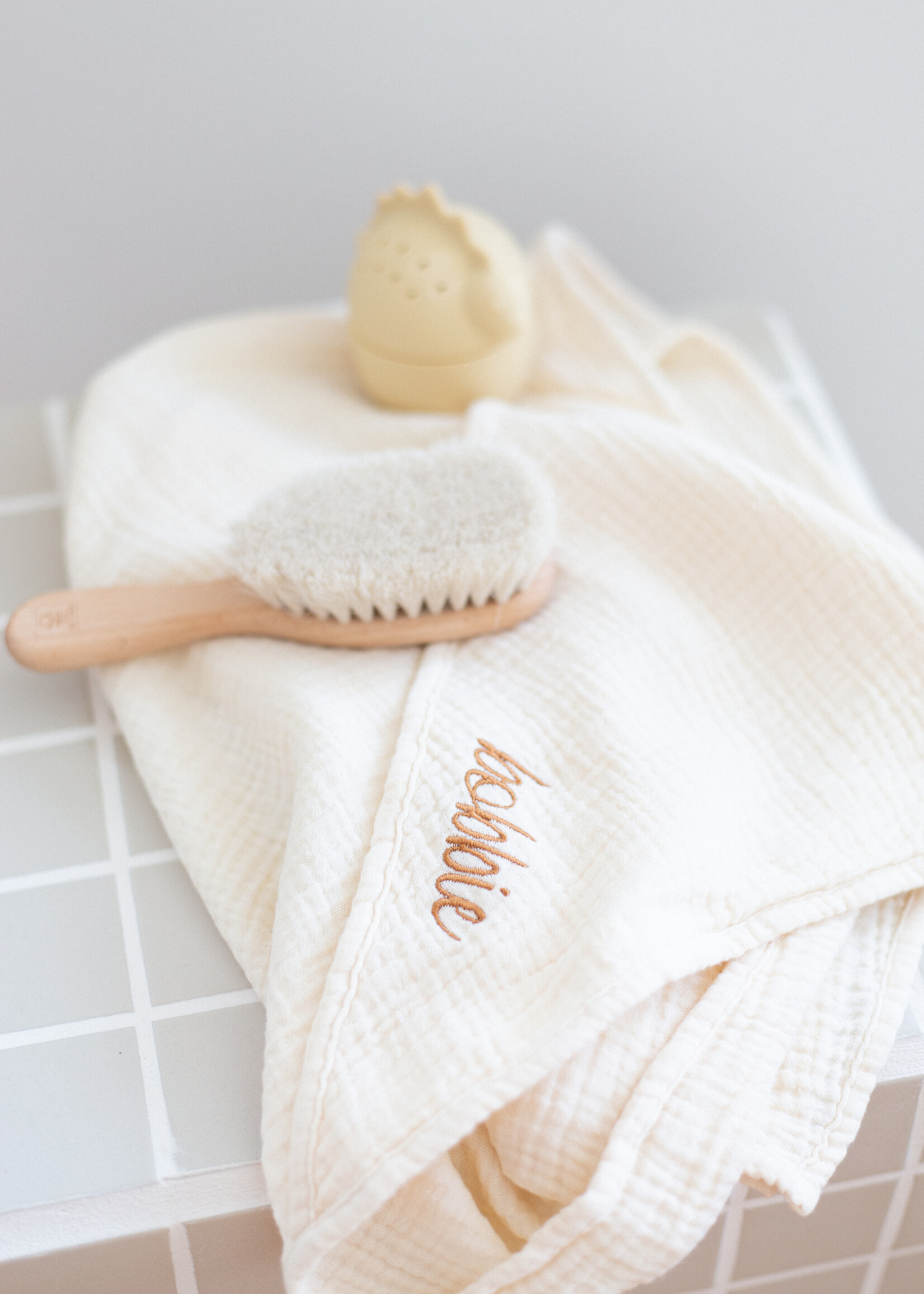 Atelier POMME BATH TOWEL - COSY WHITE