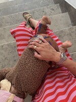 Atelier POMME JUST THE PERFECT ROMPER - LEOPARD