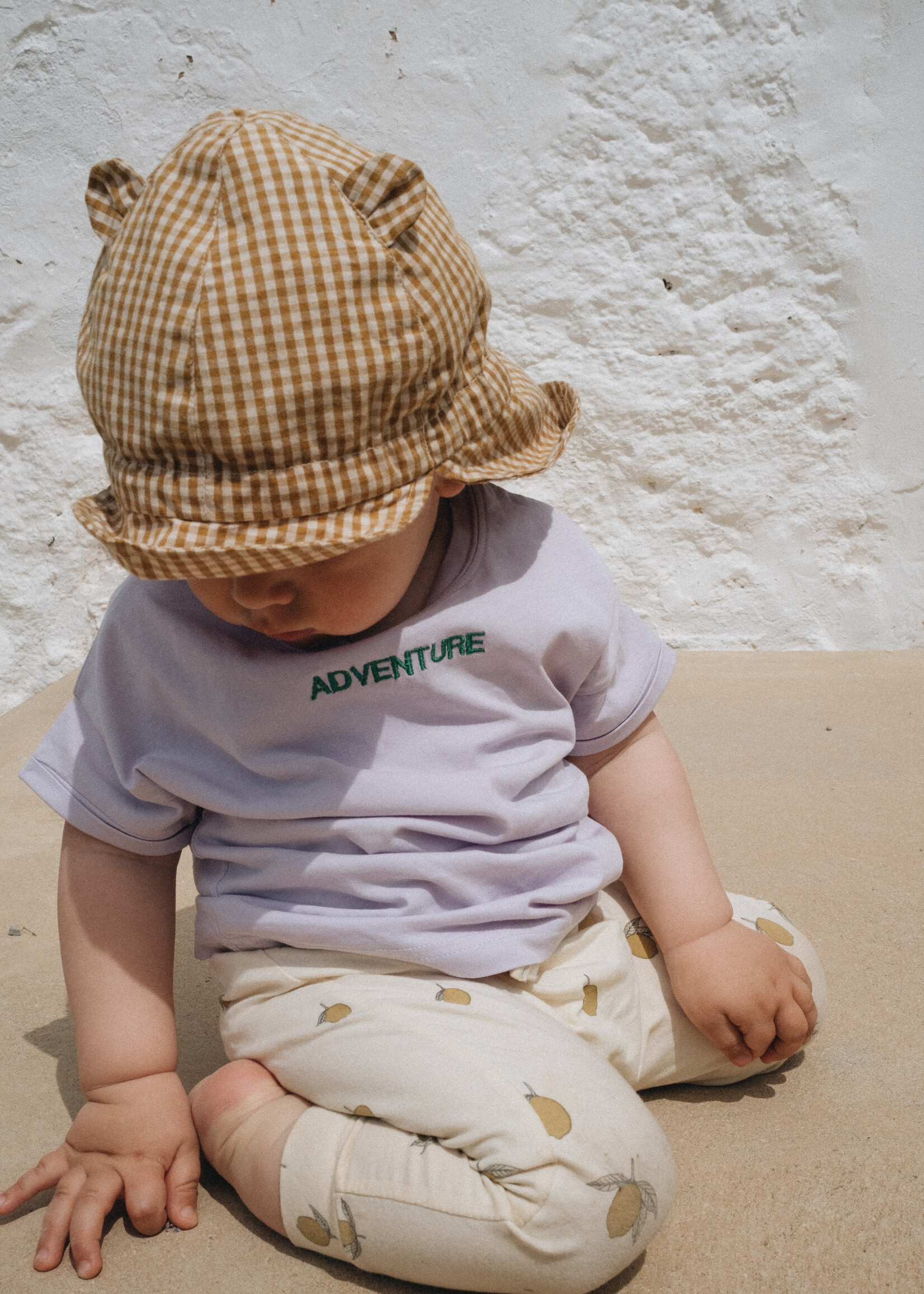 Atelier POMME TINY EASY TEE - LUCKY LILA