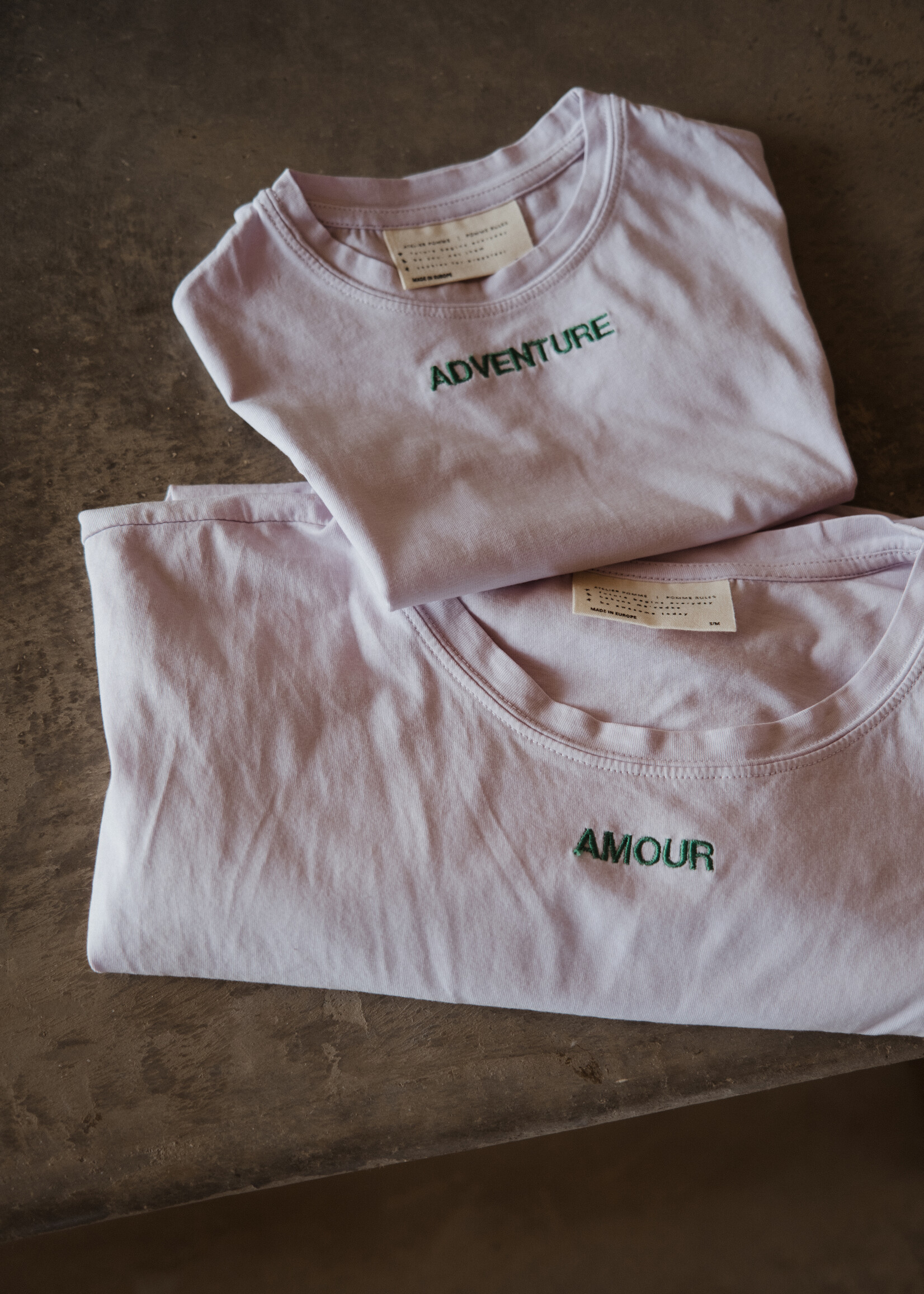 Atelier POMME TINY EASY TEE - LUCKY LILA