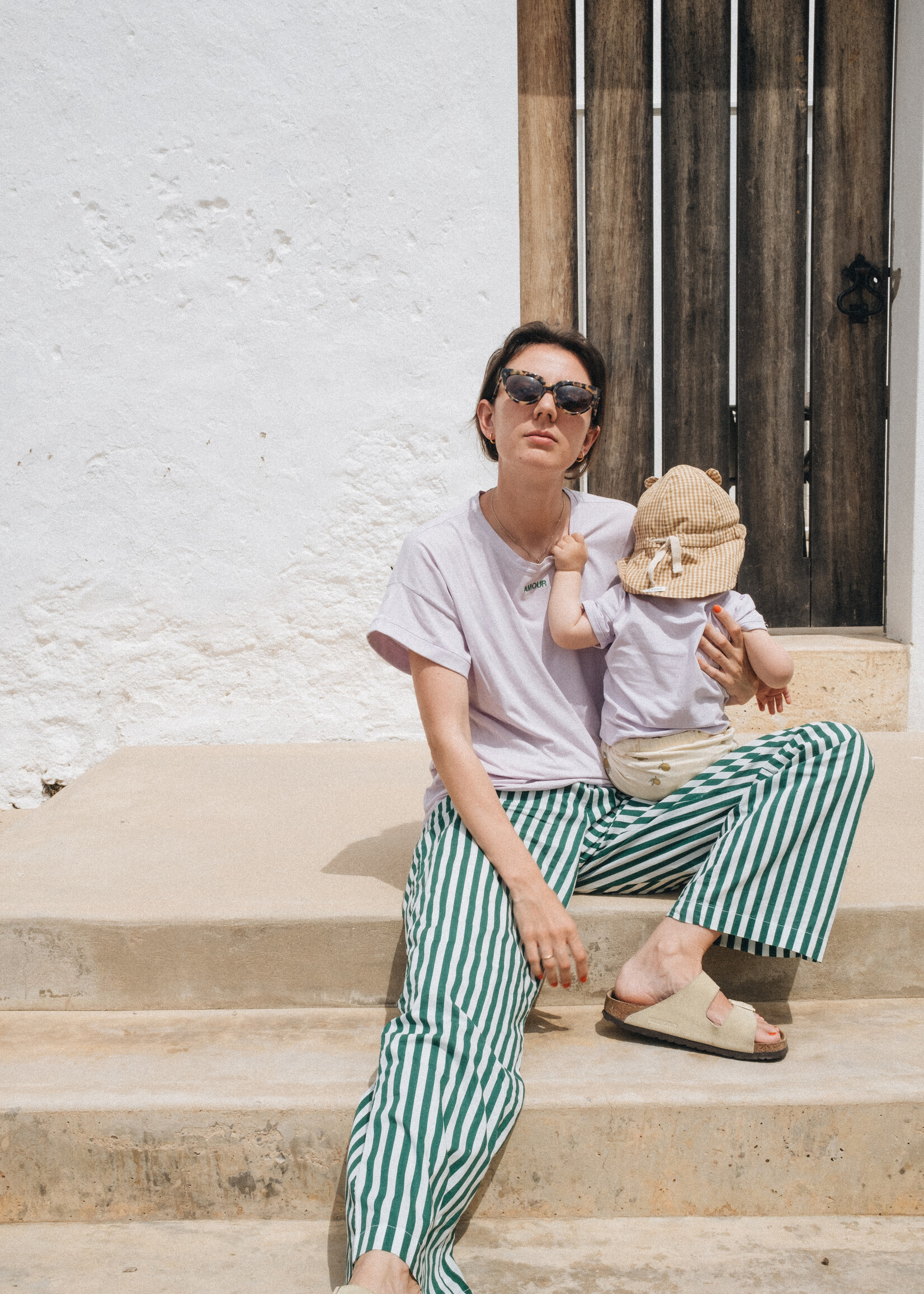 Atelier POMME TINY EASY TEE - LUCKY LILA