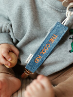 Atelier POMME KEEP-IT-CLOSE - STICKY BIBS DENIM