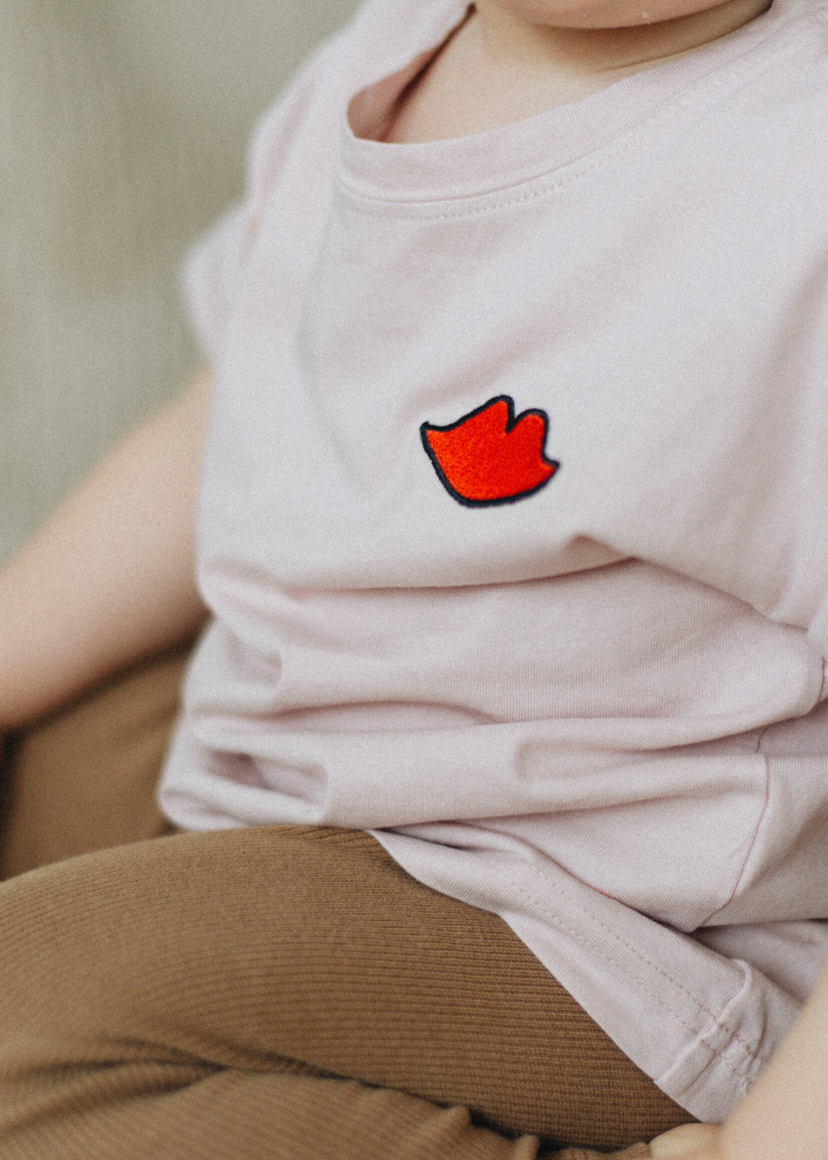 Atelier POMME TINY EASY TEE - PINKY PROMISE