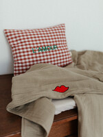 Atelier POMME CHUNKY BLANKET GOING GREEN - COT