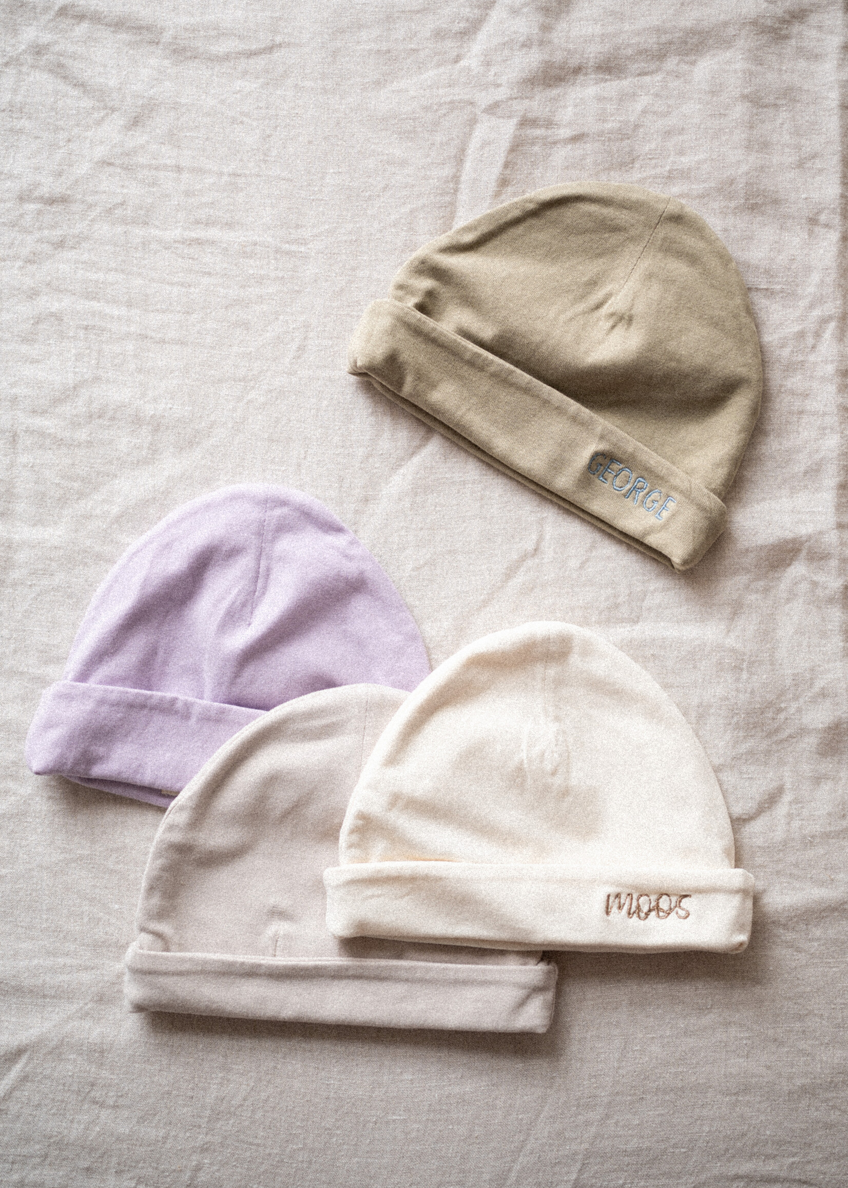 Atelier POMME TEENY TINY BEANIE - LUCKY LILA