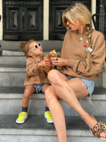 Atelier POMME WMN EASY SWEAT - BETTER BROWNIE